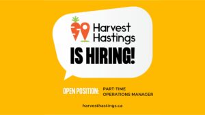 Harvest Hastings is Hiring